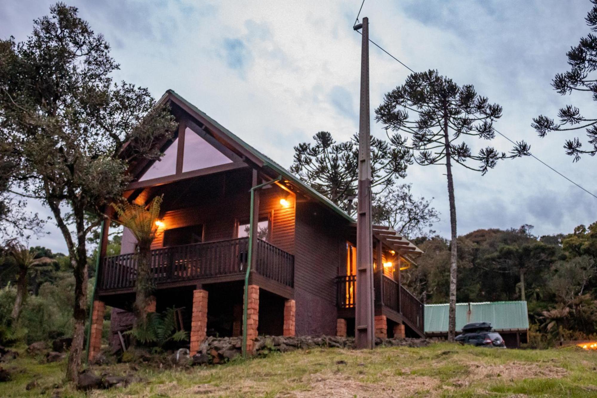 Casas Rainha Da Serra 02 Dorm Casal E Cozinha Lodge